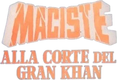 Maciste alla corte del Gran Khan