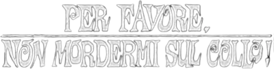 Per favore, non mordermi sul collo! streaming Per favore, non mordermi sul collo!