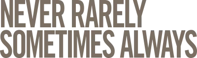 Mai raramente a volte sempre streaming Mai raramente a volte sempre
